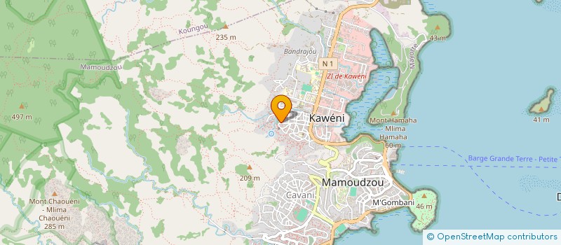 localisation de l'entreprise LE COMITE DES CITOYENS DE MAMOUDZOU à MAMOUDZOU