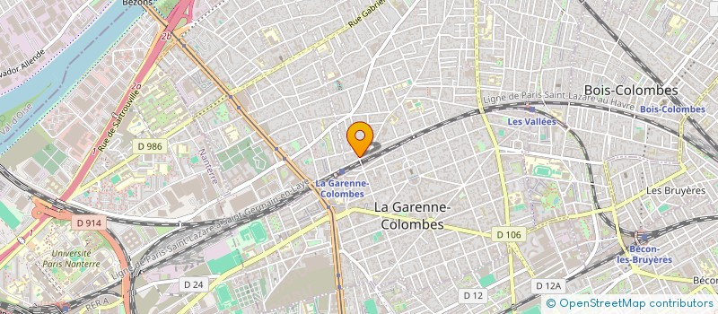 localisation de l'entreprise LE COMMERCE à COLOMBES