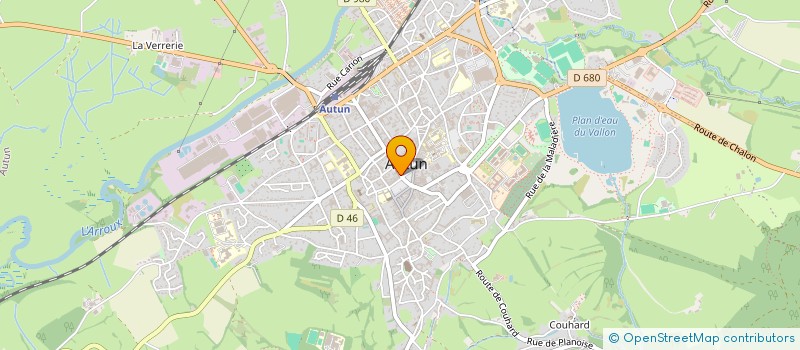 localisation de l'entreprise LE COMMERCE à AUTUN