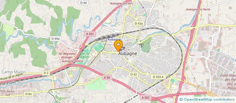 localisation de l'entreprise LE COMMERCE AUBAGNAIS DE PROXIMITE  AUBAGNE
