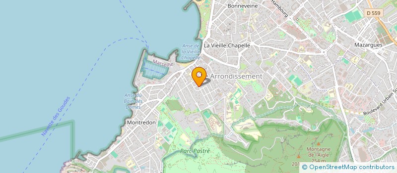 localisation de l'entreprise LE COMMODORE à MARSEILLE