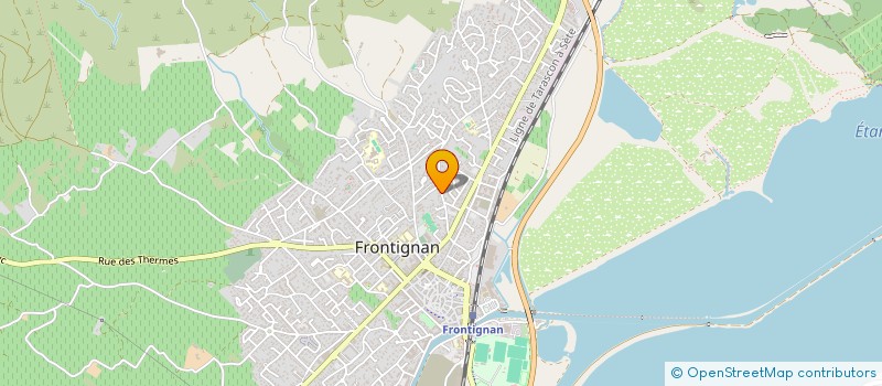 localisation de l'entreprise LE COMPAGNON DU BATIMENT à FRONTIGNAN