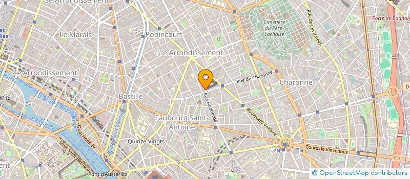 localisation de l'entreprise LE COMPAGNON PARIS  PARIS