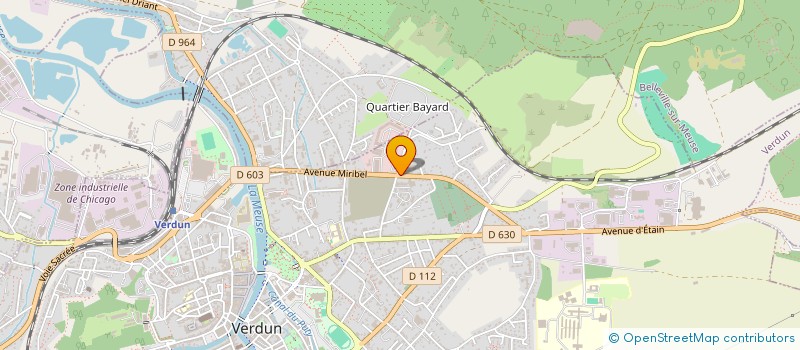 localisation de l'entreprise LE COMPAGNONNAGE ARTISANAL à VERDUN