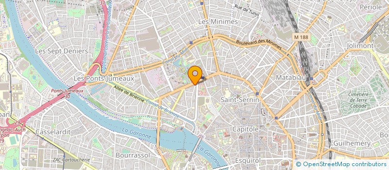 localisation de l'entreprise LE COMPANS CAFE  TOULOUSE