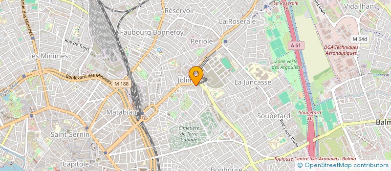 localisation de l'entreprise LE COMPAS à TOULOUSE