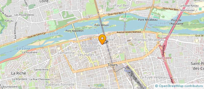 localisation de l'entreprise LE COMPLEX 37  TOURS