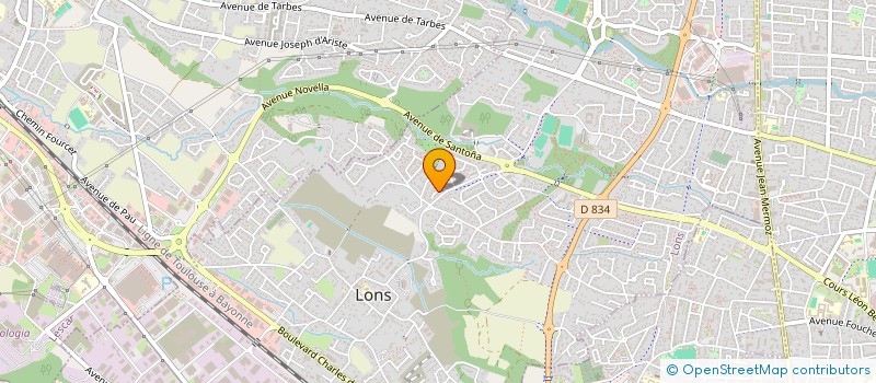 localisation de l'entreprise LE COMPLEX à LONS