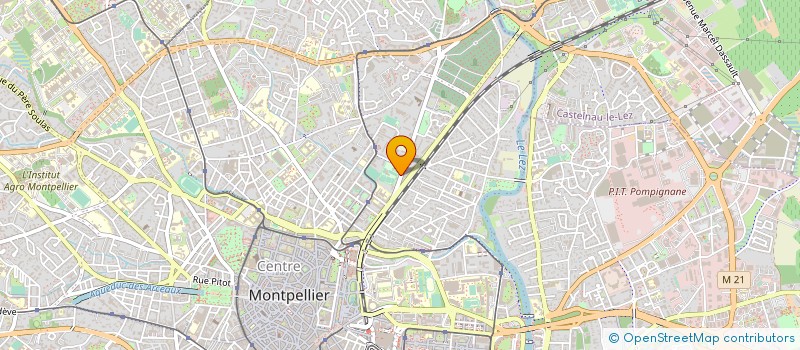 localisation de l'entreprise LE COMPLEXE à MONTPELLIER
