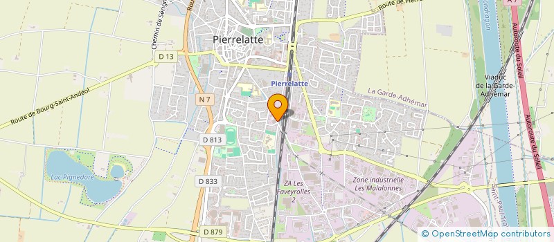 localisation de l'entreprise LE COMPLEXE à PIERRELATTE