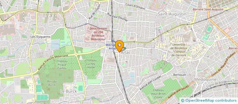 localisation de l'entreprise LE COMPLEXE COIFFURE  MERIGNAC