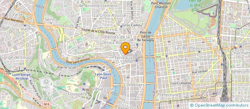 localisation de l'entreprise LE COMPLEXE DU RIRE à LYON