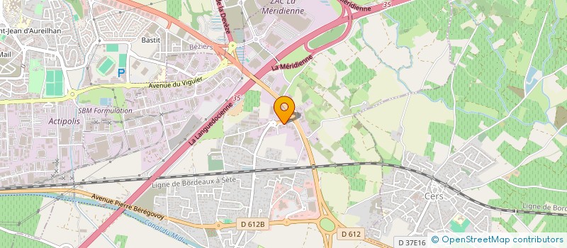 localisation de l'entreprise LE COMPLEXE M.S à VILLENEUVE-LES-BEZIERS