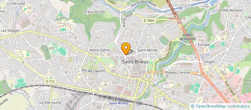 localisation de l'entreprise LE COMPLICE à SAINT-BRIEUC
