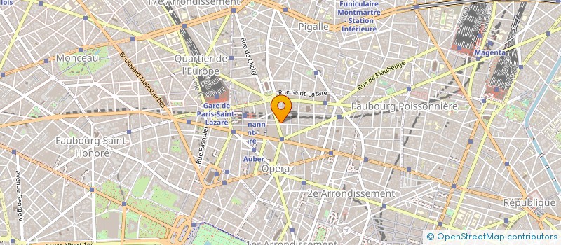 localisation de l'entreprise LE COMPTOIR  PARIS