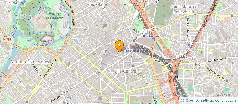 localisation de l'entreprise LE COMPTOIR à LILLE