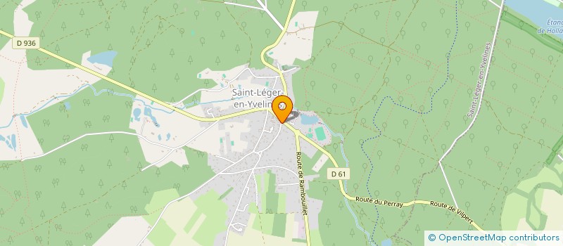 localisation de l'entreprise LE COMPTOIR  SAINT-LEGER-EN-YVELINES