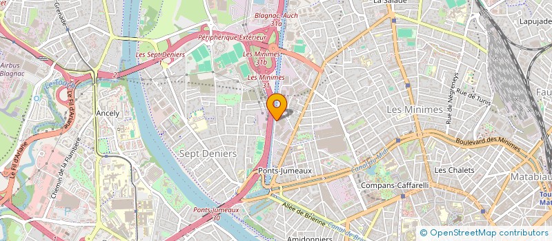 localisation de l'entreprise LE COMPTOIR à TOULOUSE