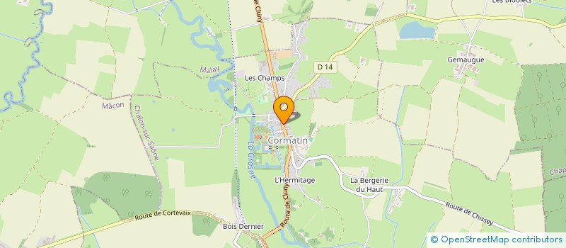 localisation de l'entreprise LE COMPTOIR  CORMATIN