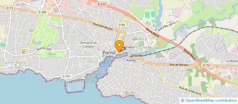 localisation de l'entreprise LE COMPTOIR A GRILLADES à PORNIC