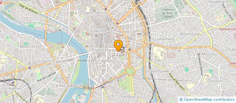 localisation de l'entreprise LE COMPTOIR AUDIO à TOULOUSE