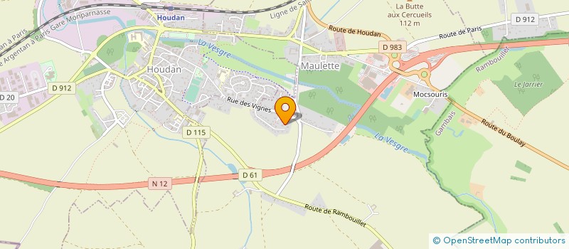 localisation de l'entreprise LE COMPTOIR AV DES INTEGRATEURS  MAULETTE