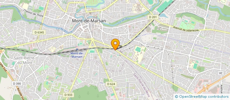 localisation de l'entreprise LE COMPTOIR BALLAN à MONT-DE-MARSAN