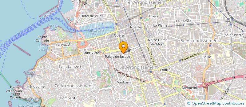localisation de l'entreprise LE COMPTOIR CONSO à MARSEILLE