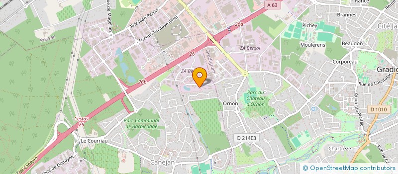 localisation de l'entreprise LE COMPTOIR D'ALBA à CANEJAN