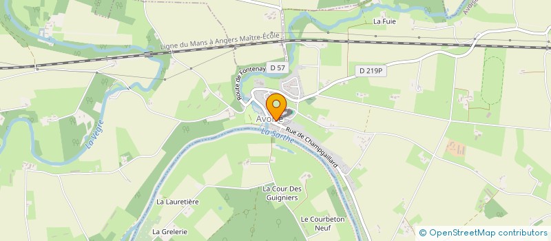 localisation de l'entreprise LE COMPTOIR D'AVOISE  AVOISE