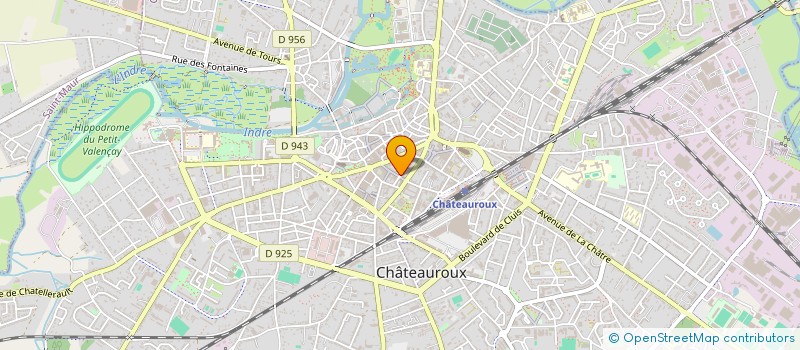 localisation de l'entreprise LE COMPTOIR DE DAME NATURE à CHATEAUROUX