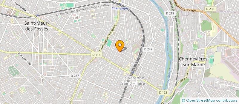 localisation de l'entreprise LE COMPTOIR DE FLORENCE à SAINT-MAUR-DES-FOSSES