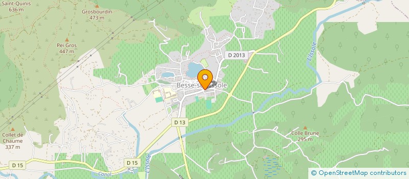 localisation de l'entreprise LE COMPTOIR DE GASPARD  BESSE-SUR-ISSOLE