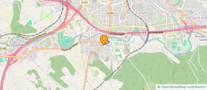 localisation de l'entreprise LE COMPTOIR DE GRANNY à AIX-EN-PROVENCE