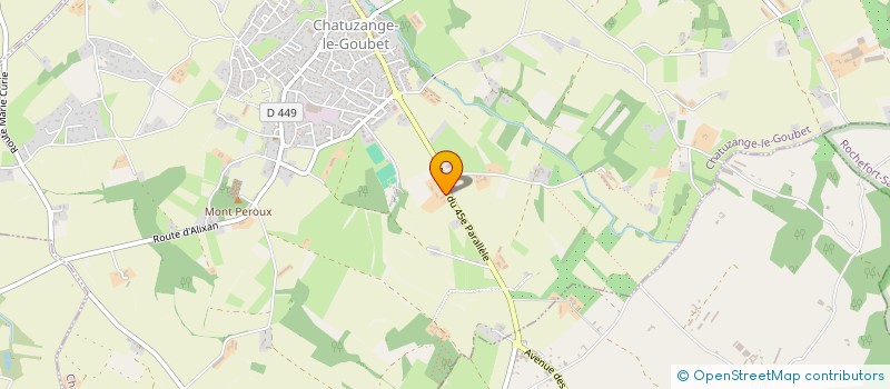 localisation de l'entreprise LE COMPTOIR DE JOSEPHINE  CHATUZANGE-LE-GOUBET