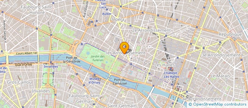 localisation de l'entreprise LE COMPTOIR DE L AVIATION à PARIS