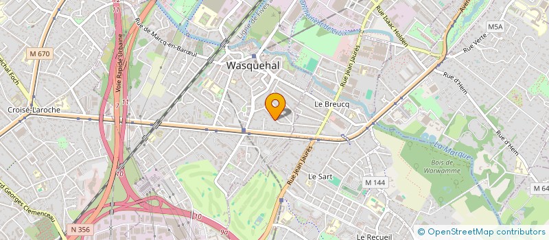localisation de l'entreprise LE COMPTOIR DE L'HIRONDELLE à WASQUEHAL