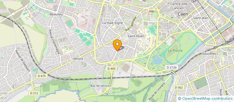 localisation de l'entreprise LE COMPTOIR DE L'IMMOBILIER CAEN à CAEN