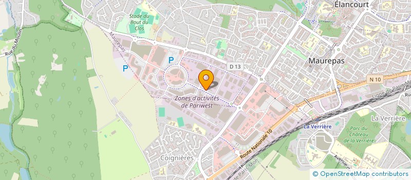 localisation de l'entreprise LE COMPTOIR DE L OPTIQUE à MAUREPAS