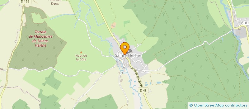 localisation de l'entreprise LE COMPTOIR DE LA BELVITTE  MENIL-SUR-BELVITTE