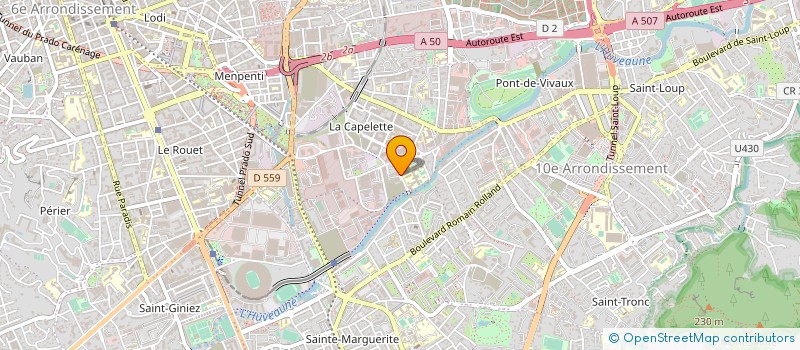 localisation de l'entreprise 'LE COMPTOIR DE LA CONSTRUCTION' à MARSEILLE