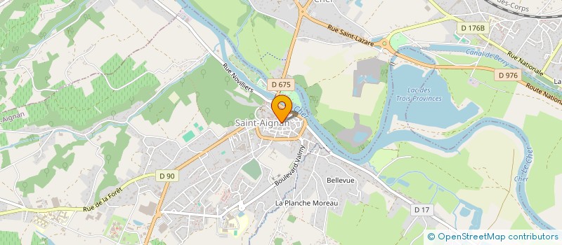 localisation de l'entreprise LE COMPTOIR DE LOUIS à SAINT-AIGNAN
