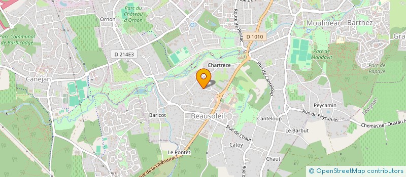 localisation de l'entreprise LE COMPTOIR DE MARTIGNAS à HENDAYE