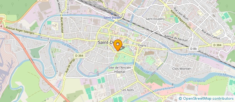 localisation de l'entreprise LE COMPTOIR DE NICOLAS à SAINT-DIZIER