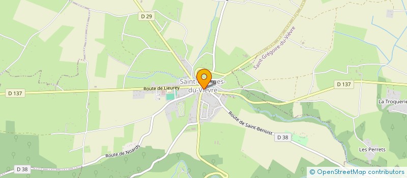 localisation de l'entreprise LE COMPTOIR DE NOELLIE  SAINT-GEORGES-DU-VIEVRE