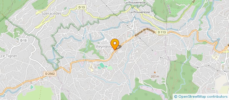 localisation de l'entreprise LE COMPTOIR DE NOS CAMPAGNES  PEYMEINADE