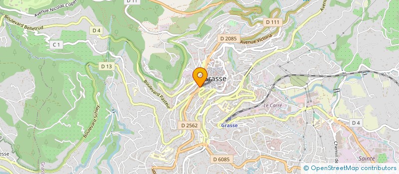 localisation de l'entreprise LE COMPTOIR DE PERRINE à GRASSE