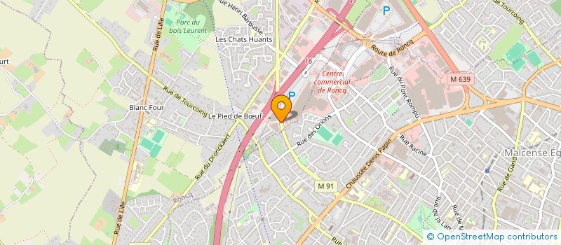 localisation de l'entreprise LE COMPTOIR DE RONCQ à RONCQ