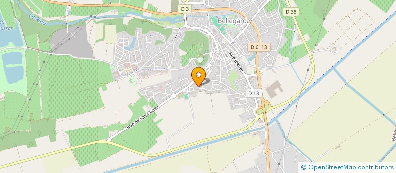 localisation de l'entreprise LE COMPTOIR DE VALERIE  BELLEGARDE