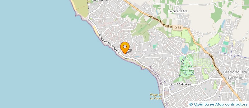 localisation de l'entreprise LE COMPTOIR DES AFICIONADOS à BRETIGNOLLES-SUR-MER